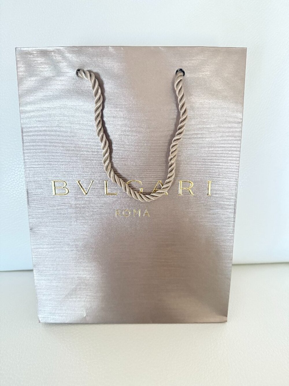 BVLGARI SHOPPING BAG TOTE